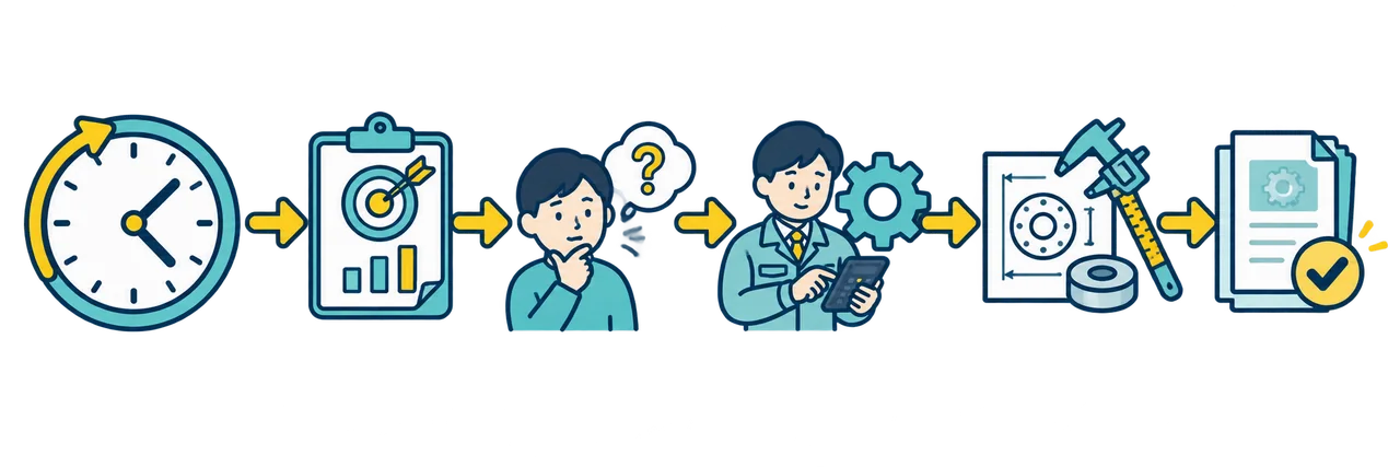 技術者取材を60分で進めるときの時間配分